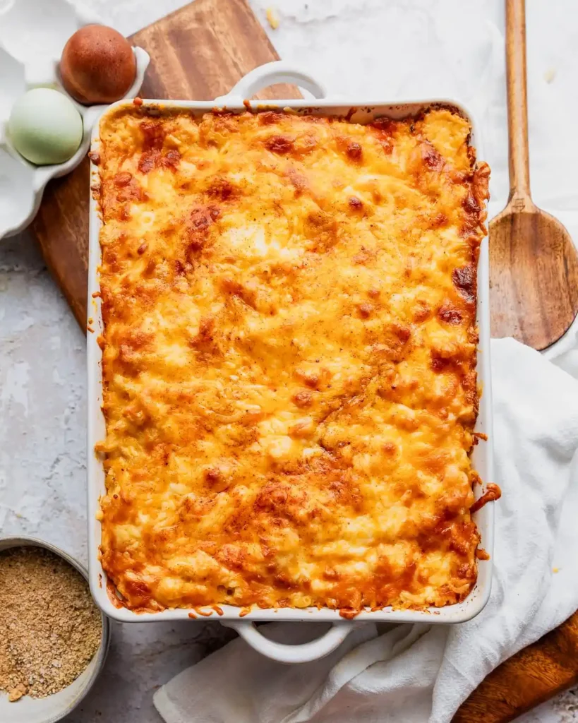 Southern-baked-mac-and-cheese-baked-dinner