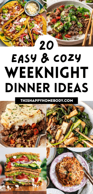 weeknight dinner ideas